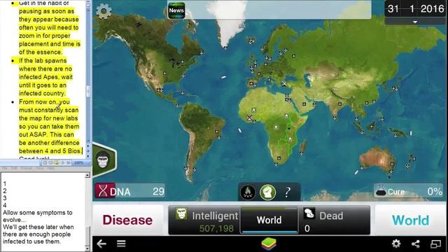SiMega5 - Sketch's Plague Inc. Simian Flu Mega Brutal 5 Bio Video Guide смотреть онлайн
