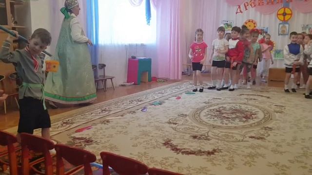 Утренник в честь 23 февраля 2018г. группа "Колокольчики" смотреть онлайн