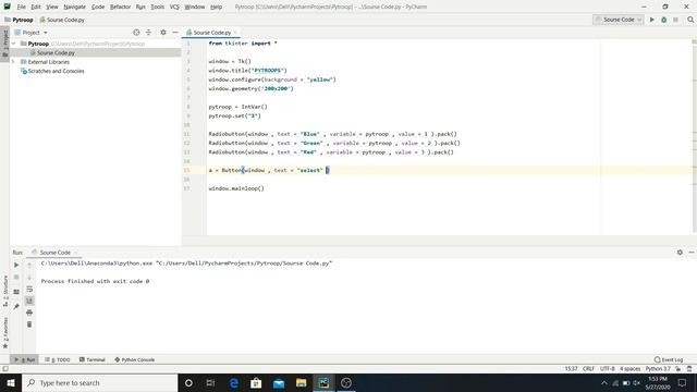 RadioButton In Tkinter [2020] | Python GUI Using Tkinter | Ep 06 смотреть онлайн