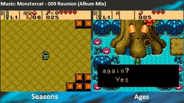 Legend of Zelda: Oracle of Seasons and Ages Double-Play смотреть онлайн