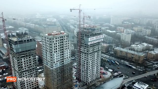 ЖК "Фонвизинский" [Ход строительства от 14.12.2019] смотреть онлайн