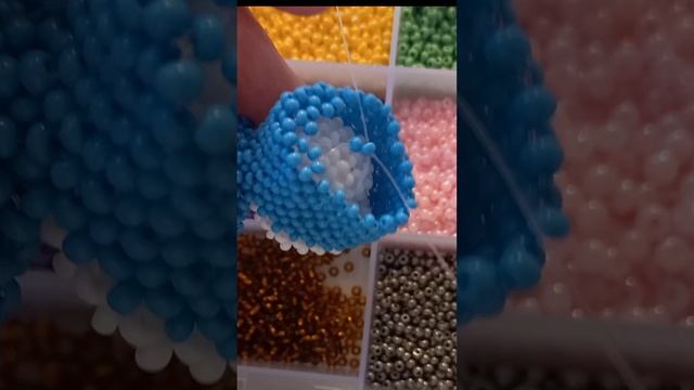 мишка из бисера амигуруми?#бисер смотреть онлайн