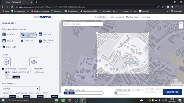 CARA MERUBAH GOOGLE MAPS MENJADI 3D SKETCHUP SECARA OTOMATIS смотреть онлайн