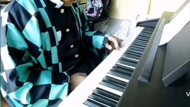 ดาบพิฆาตรอสูร Piano solo смотреть онлайн