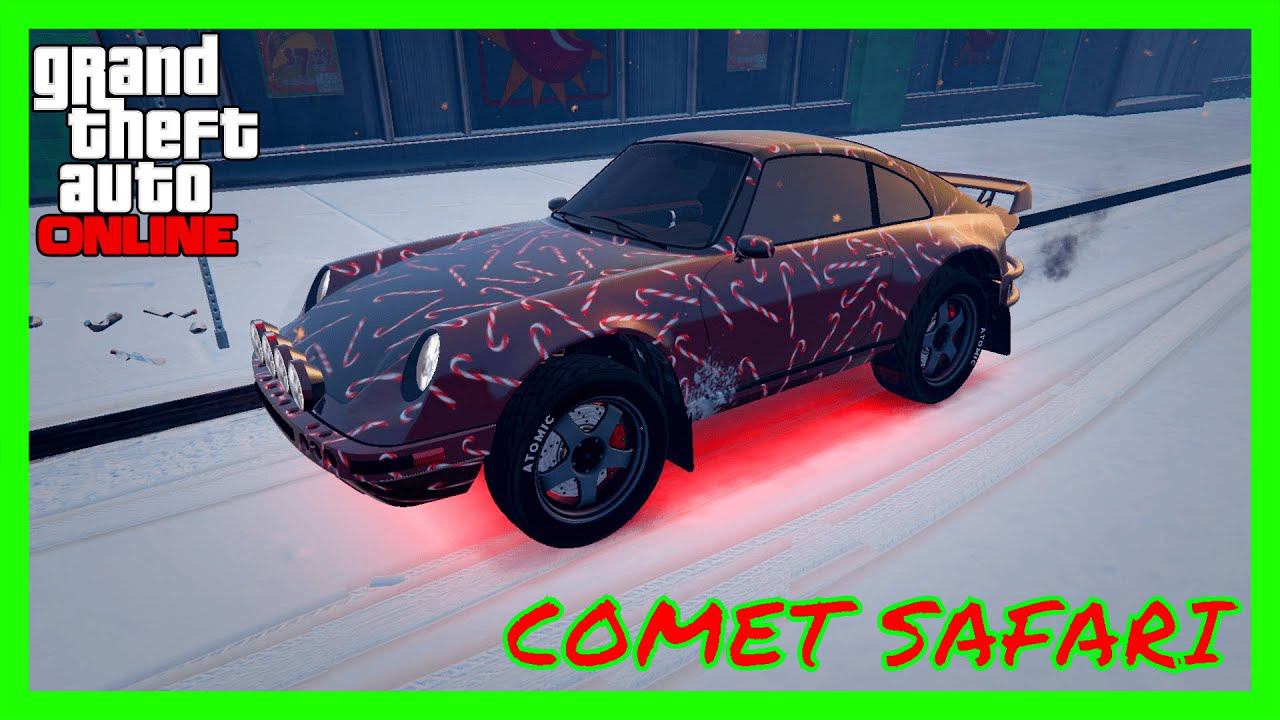 НОВОГОДНИЙ ТЕСТ ДРАЙВ PFISTER COMET SAFARI GTA ONLINE #2024 смотреть онлайн