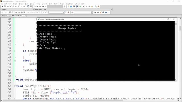 Interview Analysis System Part-8 (Modify Topic and Delete Topic of LinkedList & write same in file) смотреть онлайн