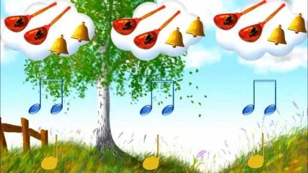 Во поле береза. Шумовой оркестр