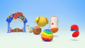 Colorful Bouncing Balls |Learn Colors with Ball Pit | Wonder Balls Circus | Cartoon for Kids