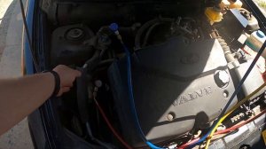 ПОЛНАЯ ЗАПРАВКА КОНДИЦИОНЕРА НА ПРИОРЕ!