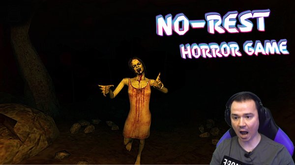 NO REST HORROR GAME прохождение
