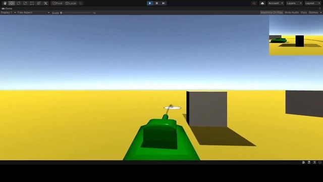 Projectile Trajectory and Simple Tank Movement in Unity | Showreel смотреть онлайн