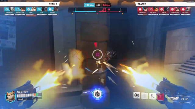 (Overwatch 2) Wrecking ball gameplay (Rank: Gold 4) смотреть онлайн