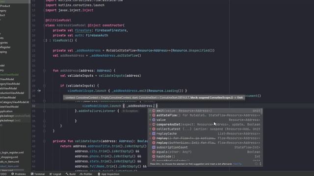 #28 Modern android ecommerce app | Add Address смотреть онлайн