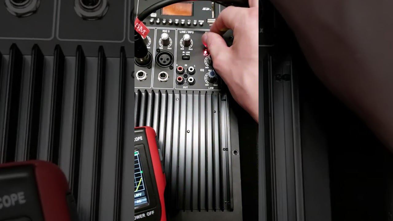 Behringer PK115A. GAIN CLIP Акустика на МАКСИМАЛКАХ