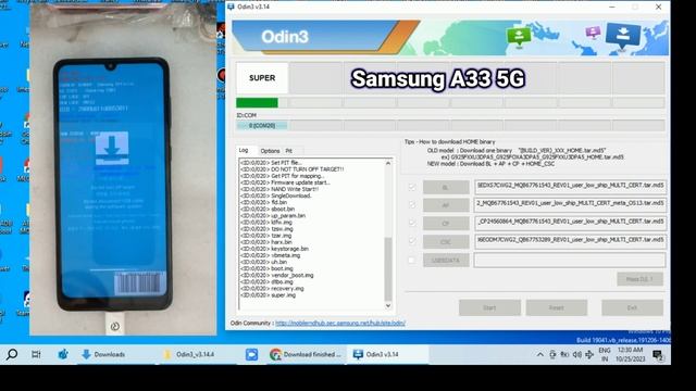 Samsung A33 5G Update Touch Not Warking | Samsung Copy Folder Update Phone After Touch Problem Fix