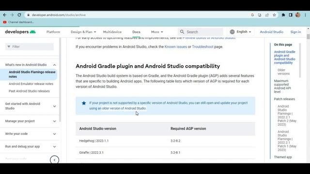 Downgrade Android Studio Version смотреть онлайн