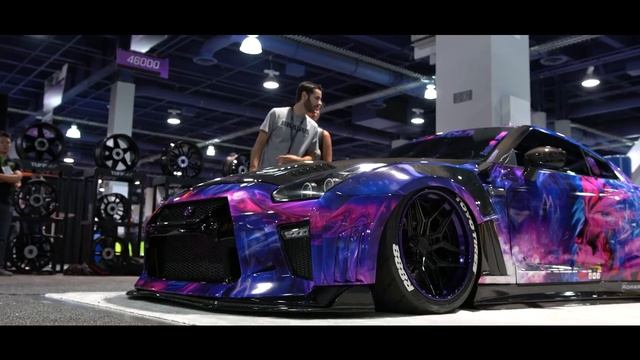 [4K] The Most Insane GT-R R35 Wrap EVER! ARMYTRIX | Kream Developments | Rohana Wheels | SEMA 2017