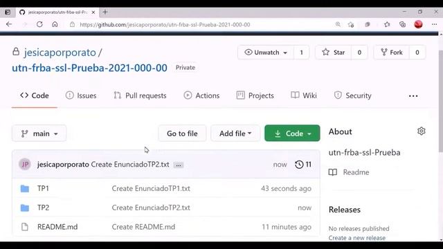 Cómo crear carpetas en un Repositorio de GitHub смотреть онлайн