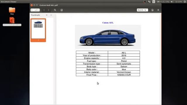 First Java SE Project - Custom Audi смотреть онлайн