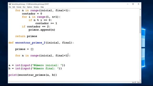 Python - Nivel 18 - Reto 9 - Encontrar números primos смотреть онлайн