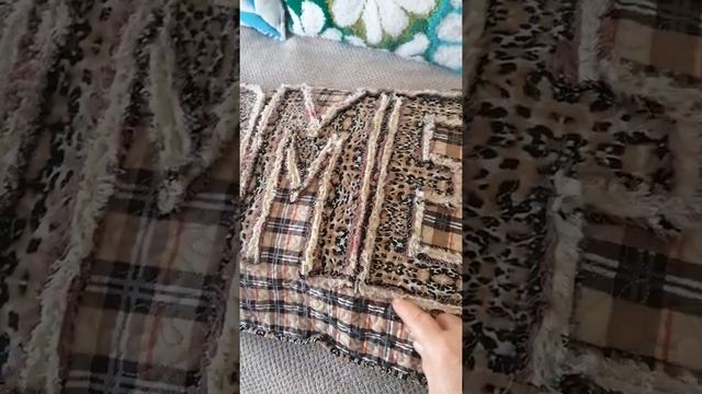 "ленивая синель" на мужской подушке. #мойпечворкsv смотреть онлайн