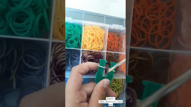 Rainbow Loom Cactus Bracelet 💚🌵 The Nikita Looms ✅ #diy #funny #rainbowloom #youtube #fyp