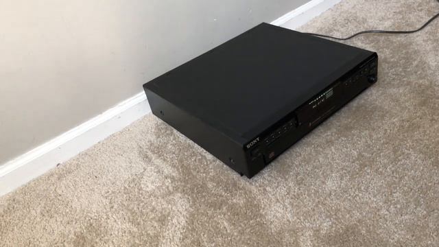 Sony CDP-CE345 5 Compact Disc CD Player Changer смотреть онлайн