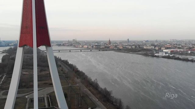 Latvia - the land of beautiful sunsets | самые красивые места Латвии // аэросъемка смотреть онлайн