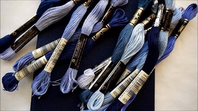 Вышивка крестиком. СП Зимнее настроение - Подготовка смотреть онлайн