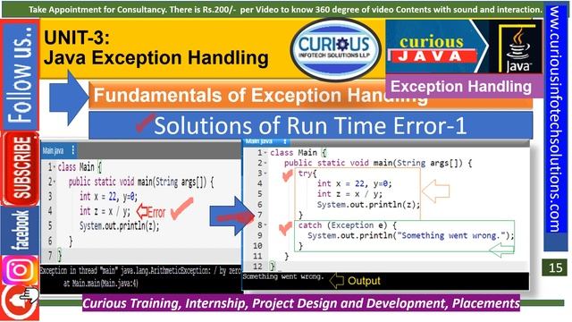 JEHandD1: Intro - Java Exception Handling смотреть онлайн