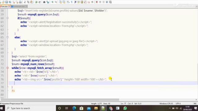 CRUD Operation in php (Part - 2) смотреть онлайн