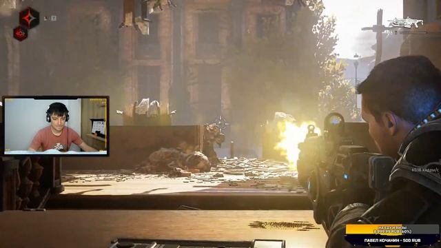 GEARS 5 игра от The Coalition. СТРИМ с JetPOD90! Полное прохождение на русском, часть №1.