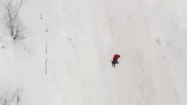 24-Story Backwards Ski Jump and Gnarly Crash | Outside Watch смотреть онлайн