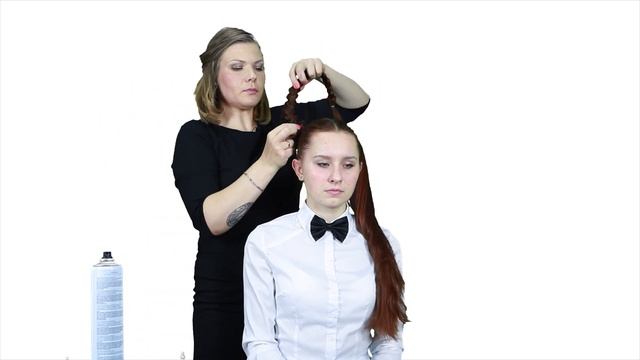 Стилист на дому. Причёска к Хэллоуину смотреть онлайн