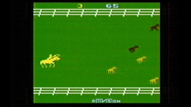 Classic Game Room - STAMPEDE for Atari 2600 review смотреть онлайн