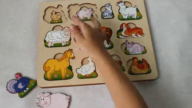 Рамка вкладыш Чей малыш? Домашние животные (8090) смотреть онлайн