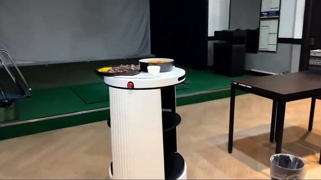 Interactive Digital Signage integration with Robot смотреть онлайн