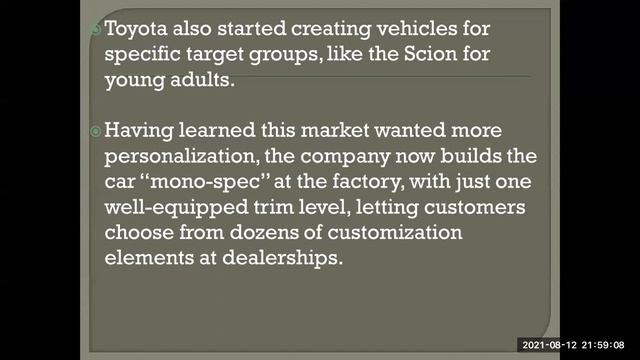 TOYOTA CASE STUDY - MBA Students -Marketing management PHILIP KOTLER- All About- Easy Languauge смотреть онлайн
