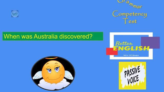 Grammar Competency Test on Passive Voice Question (Simple Present & Past) смотреть онлайн