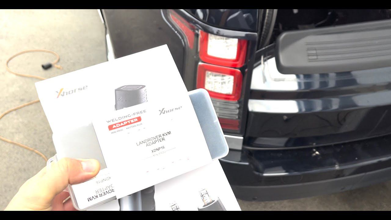 Range Rover 2014 полная утеря (AKL). VVDI Mini Prog + SDD.