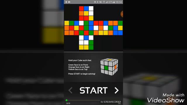приложение для собрания кубика рубика ,100 %работает смотреть онлайн