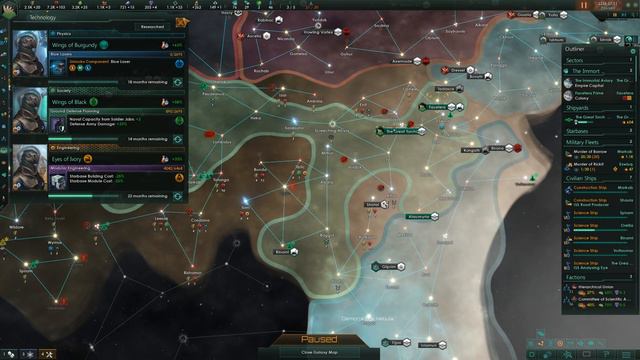 Ep. 3 - Spreading the Birdmen Wings - Life Seeded - Stellaris Ancient Relics Let's Play смотреть онлайн