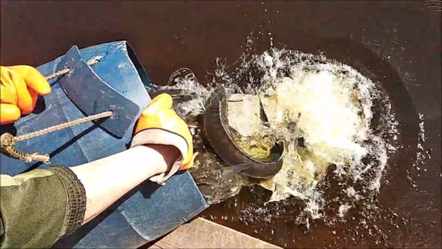 Зарыбление нижнего пруда осетром 100кг. Клёвое место лосиный остров смотреть онлайн