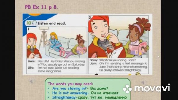 Smiles 4 module 1 lesson 3