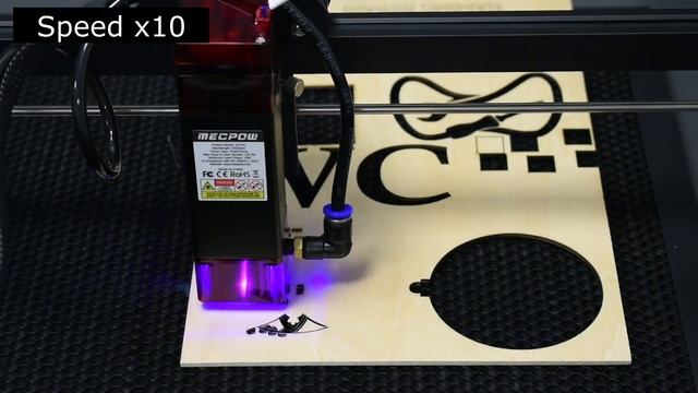 BEST CHEAP laser engraver 2023 - MECPOW X3 PRO 10W смотреть онлайн