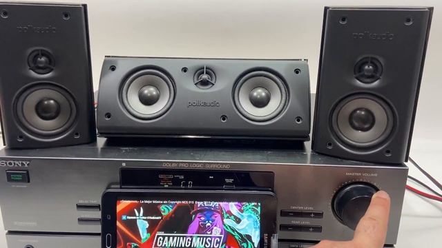 Polk Audio RM7 3 Pieces x2 Satellites and x1 Center - 8 Ohms 100 Watts - Test смотреть онлайн