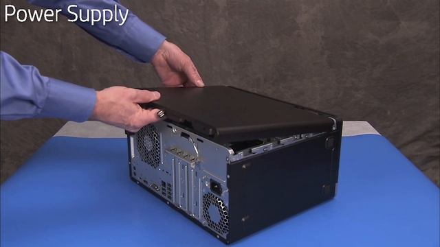 Removing & replacing parts for HP ProDesk 480 G4 Tower | HP Computer Service смотреть онлайн