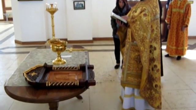 Освящение иконы