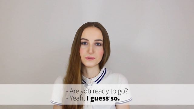 Выражение I GUESS ? - Разговорный английский - English Spot смотреть онлайн
