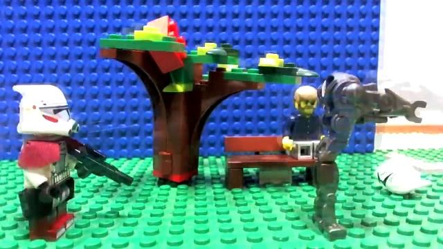 Lego Star Wars Storm Troopers Mayhem in Park - Lego Car Crash Micro Brick Film смотреть онлайн